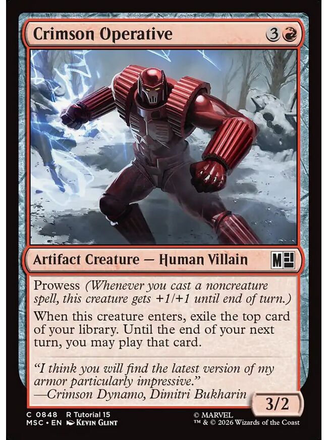 Crimson Operative