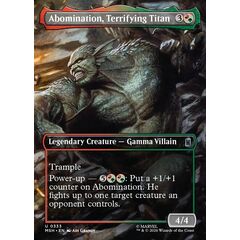 Abomination, Terrifying Titan