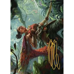 Wayta, Trainer Prodigy // Wayta, Trainer Prodigy Token (Art Series)