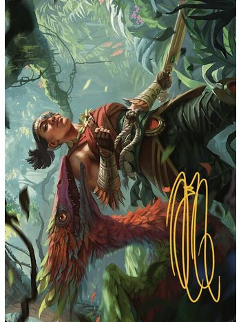 Wayta, Trainer Prodigy // Wayta, Trainer Prodigy Token (Art Series)