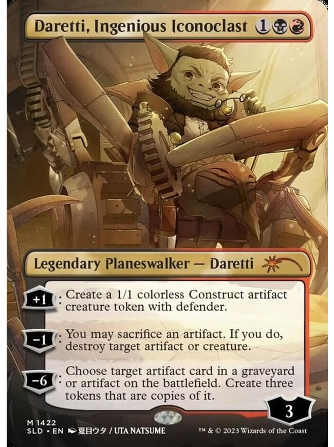 Daretti, Ingenious Iconoclast