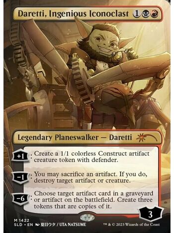 Daretti, Ingenious Iconoclast
