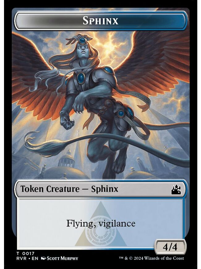Sphinx Token (White/Blue)