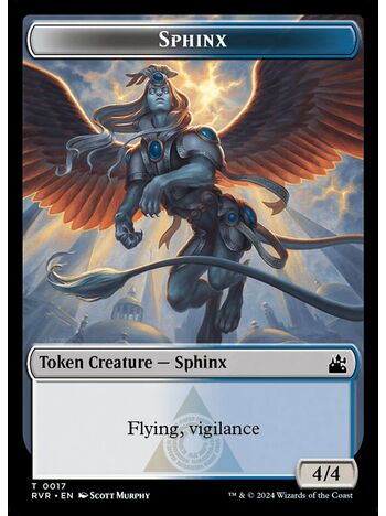 Sphinx Token (White/Blue)