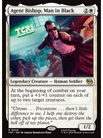 Agent Bishop, Man in Black