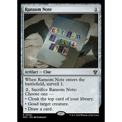 Ransom Note