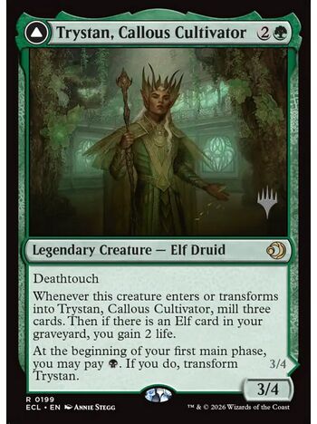 Trystan, Callous Cultivator // Trystan, Penitent Culler