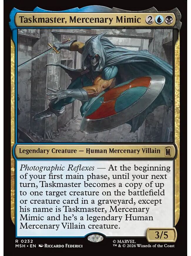 Taskmaster, Mercenary Mimic