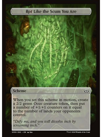 Rot Like the Scum You Are