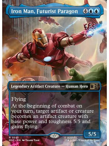 Iron Man, Futurist Paragon