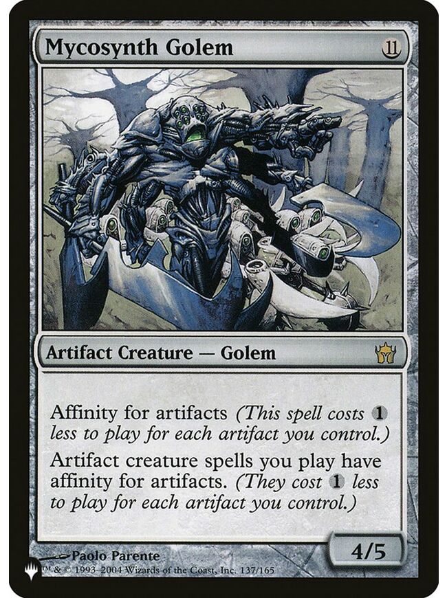 Mycosynth Golem