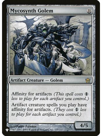 Mycosynth Golem