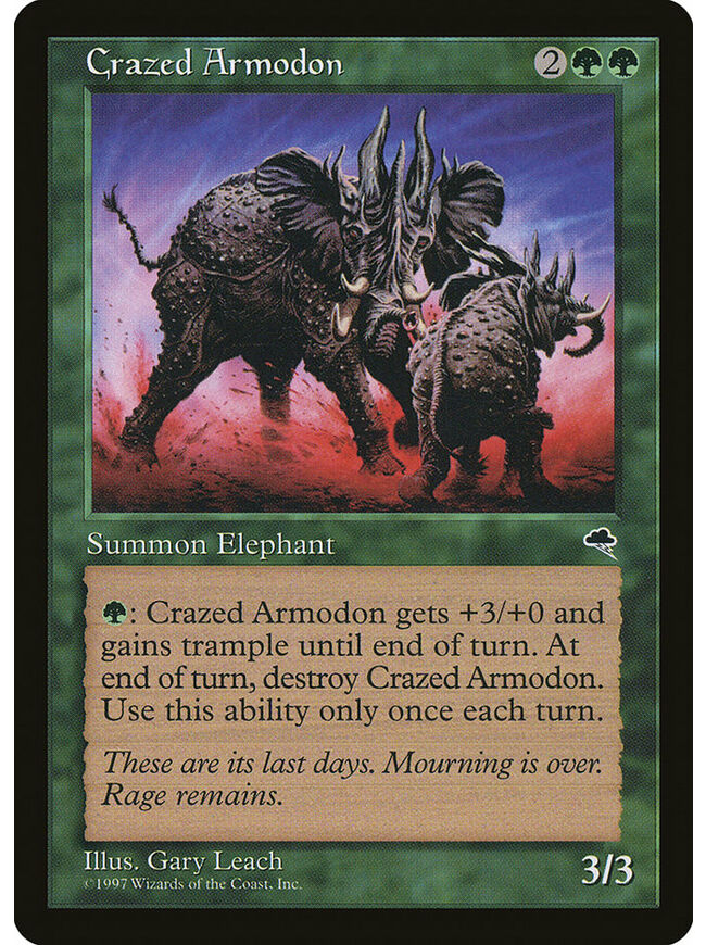 Crazed Armodon