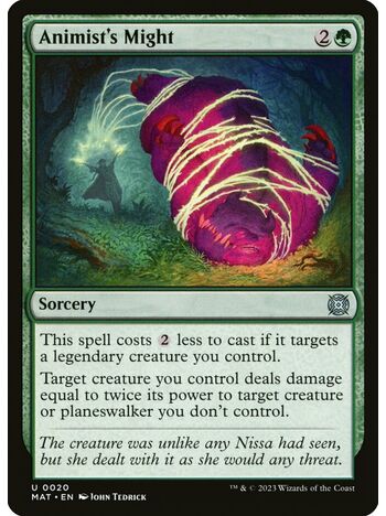 Animist's Might