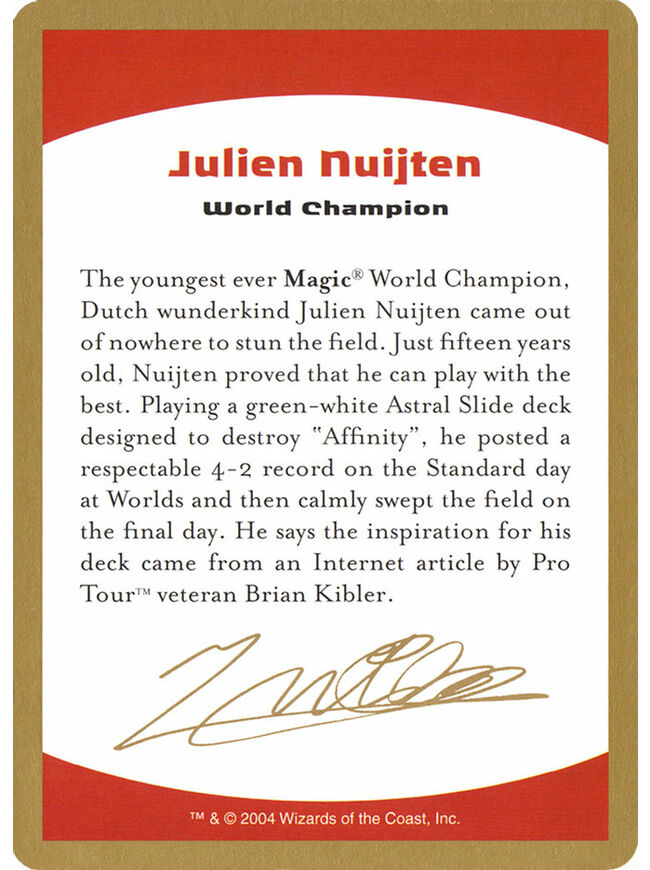 Julien Nuijten Bio
