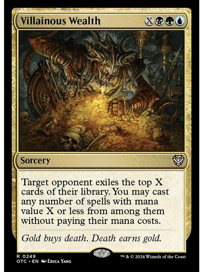 Villainous Wealth