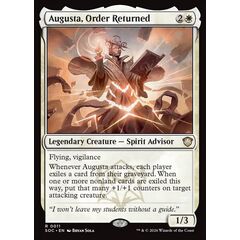 Augusta, Order Returned