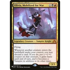 Olivia, Mobilized for War