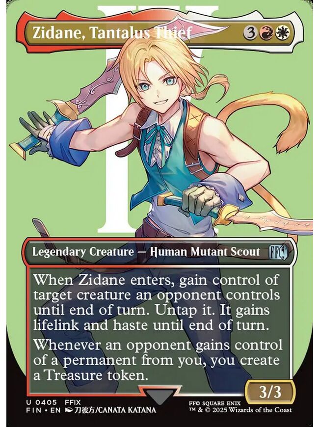 Zidane, Tantalus Thief