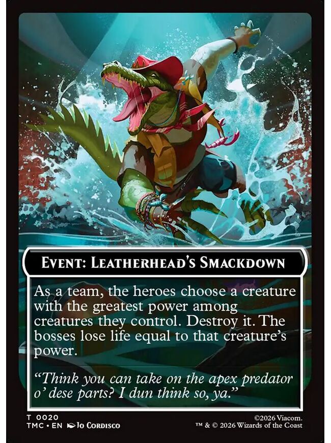 Event: Leatherhead's Smackdown Token