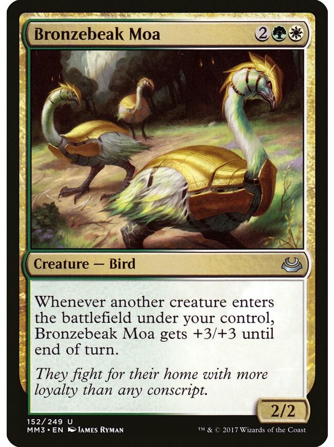Bronzebeak Moa