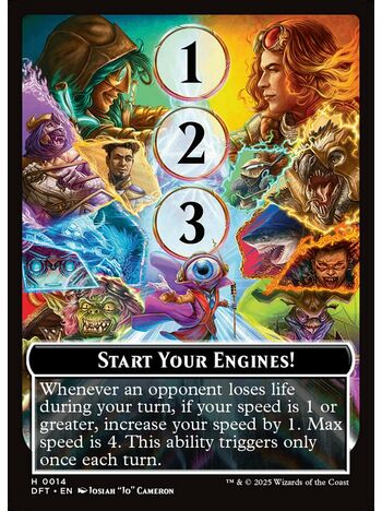 Start Your Engines! // Max Speed Token