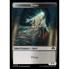 Spirit Token (1/1) (White/Black)