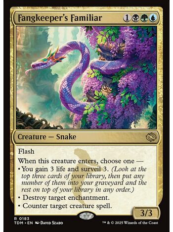 Fangkeeper's Familiar