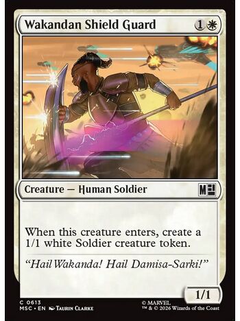 Wakandan Shield Guard