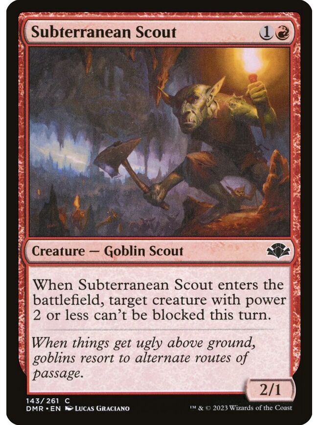 Subterranean Scout