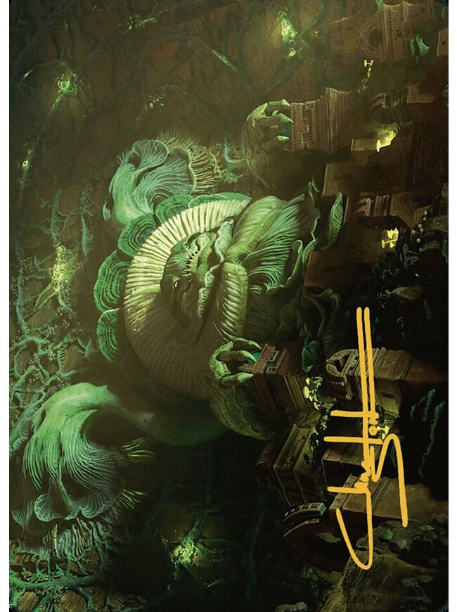 The Mycotyrant // The Mycotyrant Token (Art Series)