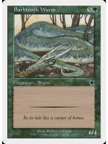 Barbtooth Wurm
