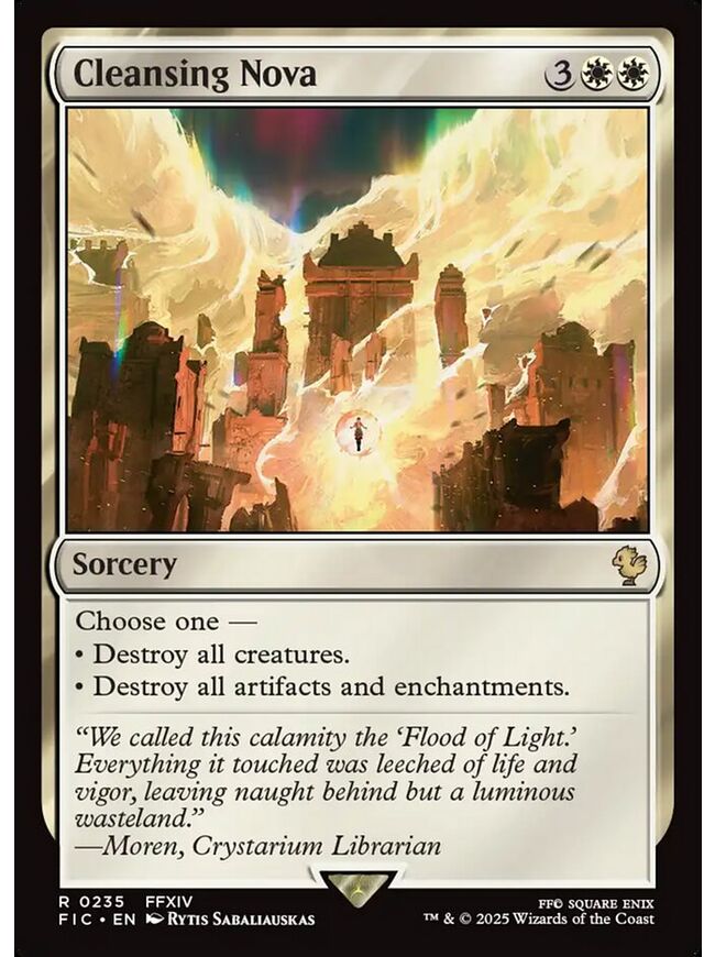 Cleansing Nova