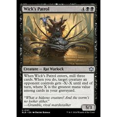 Wick's Patrol