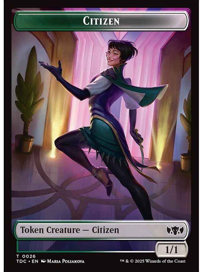 Citizen Token (Green/White)
