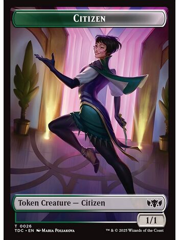 Citizen Token (Green/White)