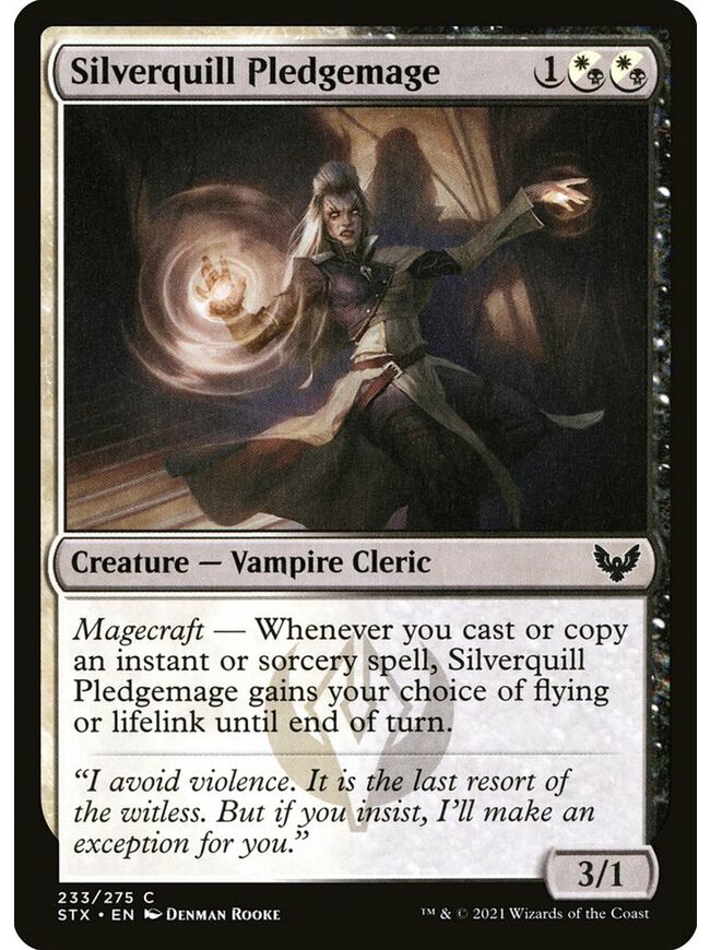 Silverquill Pledgemage