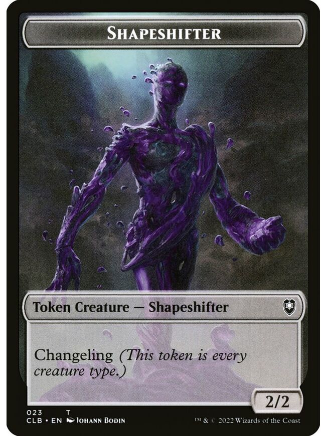 Shapeshifter Token (2/2) (Colorless)