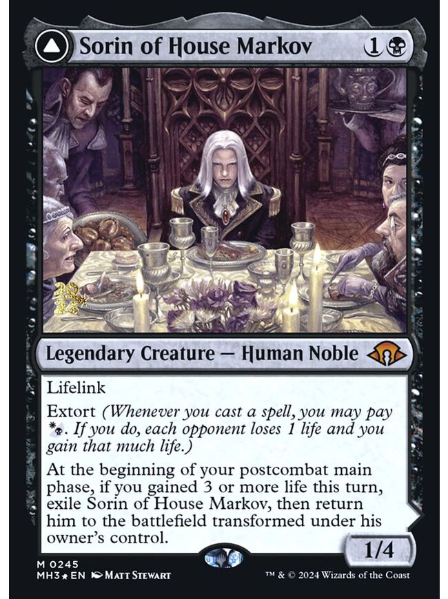 Sorin of House Markov // Sorin, Ravenous Neonate