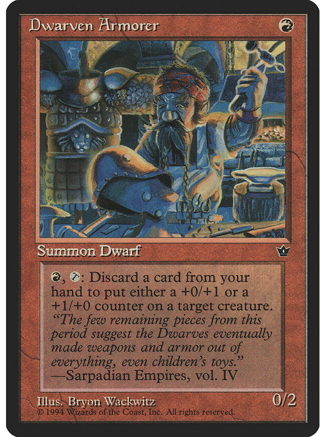 Dwarven Armorer