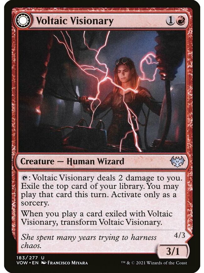 Voltaic Visionary // Volt-Charged Berserker