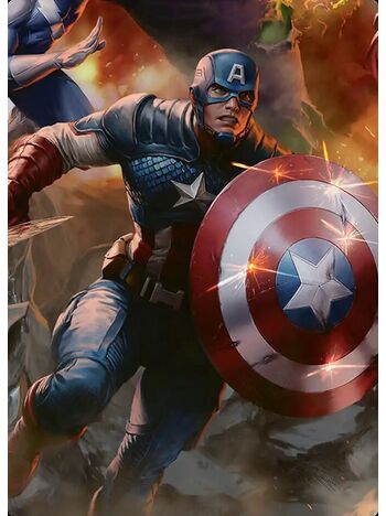 Captain America, Unbowed // Captain America, Unbowed (Art Series)
