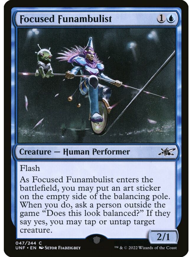 Focused Funambulist