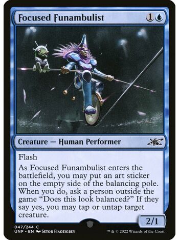 Focused Funambulist