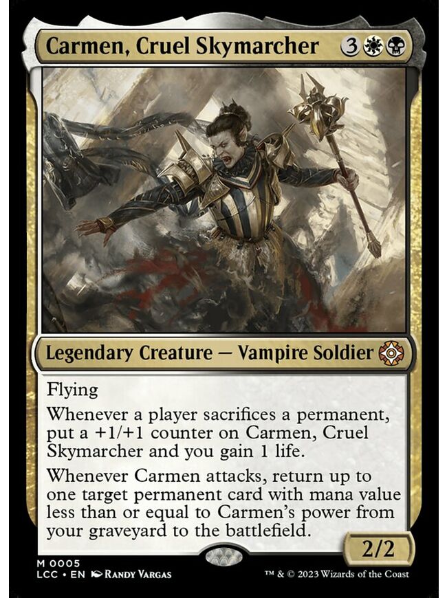 Carmen, Cruel Skymarcher