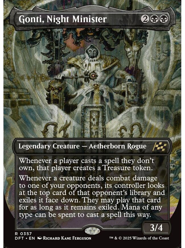 Gonti, Night Minister