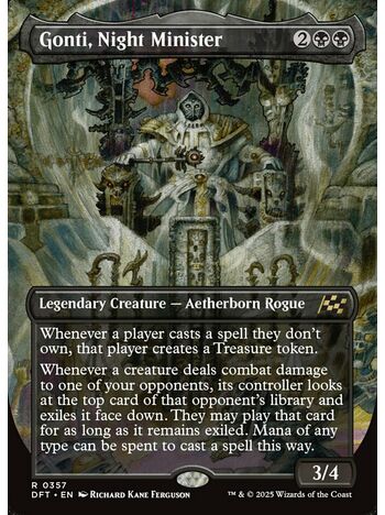 Gonti, Night Minister