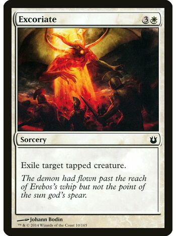 Excoriate