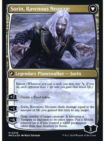 Sorin of House Markov // Sorin, Ravenous Neonate
