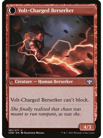 Voltaic Visionary // Volt-Charged Berserker